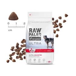 RAW PALEO ULTRA BEEF ADULT MEDIUM/LARGE - sucha karma z wołowiną dla psów dorosłych ras średnich i dużych 10kg